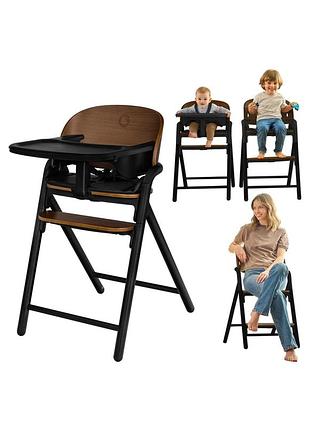Стілець для годування lionelo celia black wood