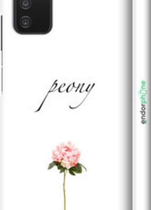 Чехол на samsung galaxy a03s a037f пион "4366m-2381-2448"