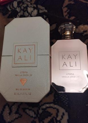 Парфюмированная вода для женщин kay ali б/в красивом состоянии оригинал
