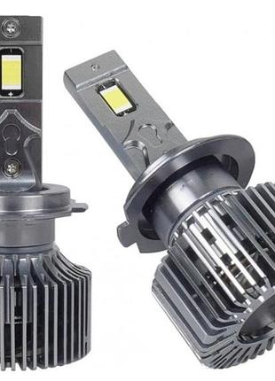 Штатные led лампы h7 светодиодные sigma x5 h7 яркости света 150w 18000lm 5500k белый 12v canbus
