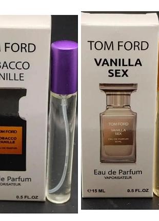 Набор из двух ароматов tobacco vanille, vanilla sex