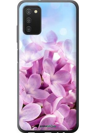 Чехол на samsung galaxy a03s a037f сирень "527t-2381-2448"