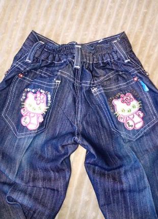 Джинсы на девочку 4