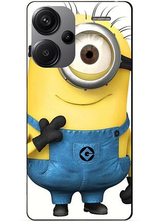 Чехол силиконовый бампер для xiaomi redmi note 13 pro plus 5g с рисунком миньон кевин minion