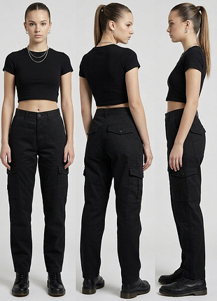 Штани карго прямі denim co  р.32/32