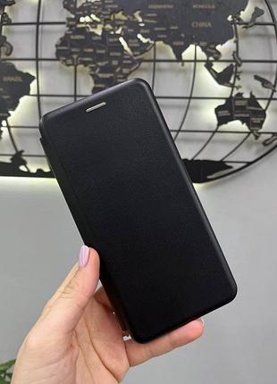 Чохол-книжка business leather для samsung a04s, шкіряний чохол-книжка самсунг a04s (чорний)
