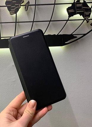 Чехол-книжка business leather для samsung m14 5g,кожаный качественный чехол-книжка самсунг m14 5g (черный)