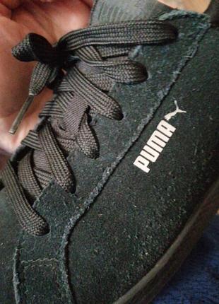 Кеды черные puma