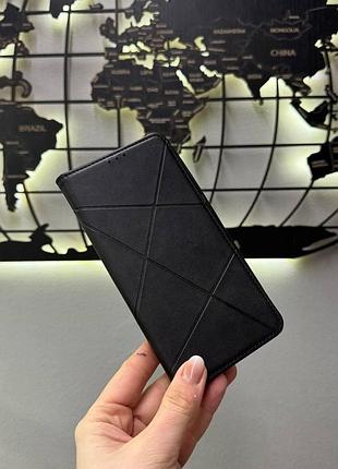 Шкіряний чохол-книжка самсунг m35 5g ,чохол-книжка business leather для samsung m35 5g (чорний)