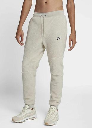 Мужские спортивные штаны nike tech fleece sherpa jogger