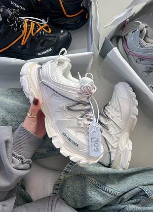 Track trail laces wmns white