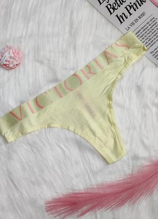Трусики стрінги victoria's secret