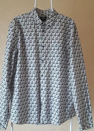 Оригинальная мужская рубашка h&m