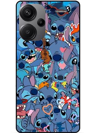 Чехол силиконовый бампер для xiaomi redmi note 13 pro plus 5g лило и стич stitch