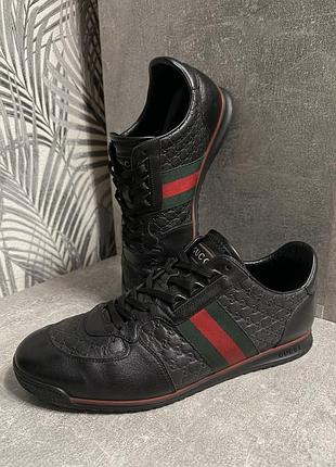 Кросівки gucci чоловічі,42розмір,шкіряні
