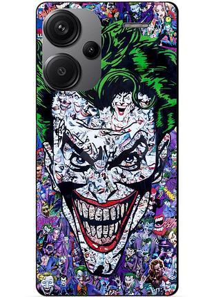 Чехол силиконовый бампер для xiaomi redmi note 13 pro plus 5g с рисунком джокер joker