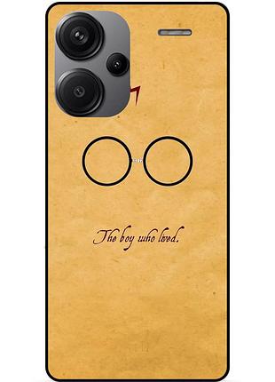 Чохол силіконовий бампер для xiaomi redmi note 13 pro plus 5g з малюнком гаррі поттер harry potter окуляри