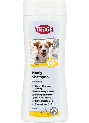 Шампунь trixie для собак для длинной шерсти с медом 250 мл