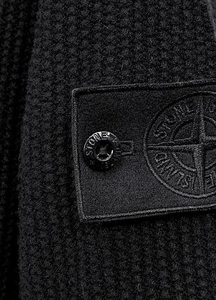 Гольф мужской stone island черный 5
