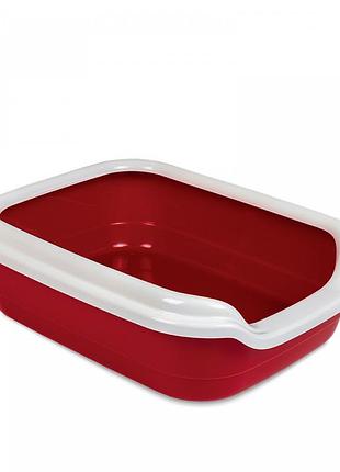 Туалет природа comfort l для котів бордо 49х39х15 см