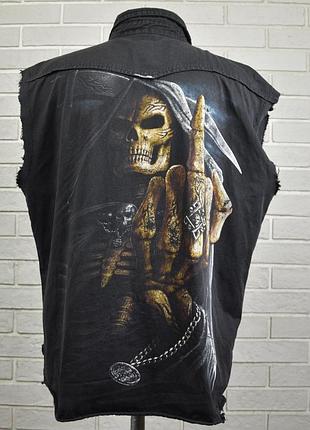 Байкерская рубашка фирмы spiral (xl)