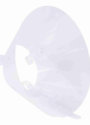 Воротник ветеринарный защитный trixie для крупных собак l 44-50 см, пластиковый конус от вылизывания в топ