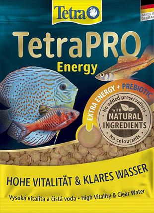 Корм сухой tetra pro energy multi-crisps для аквариумных рыб чипсы 12 г