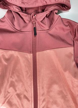 Весенняя куртка для девочки софтшелл/softshell на девочку 7-8 лет на рост 122-128 см 2