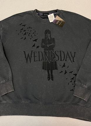 Оверсайз свитшот wednesday  (коллекция венздей) варенка