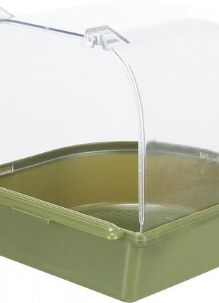 Бассейн trixie bath house для птиц подвесной пластик 14х14х15 см
