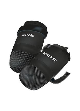Одяг trixie walker панчохи для собак міцний поліестер чорні s 2 шт/уп