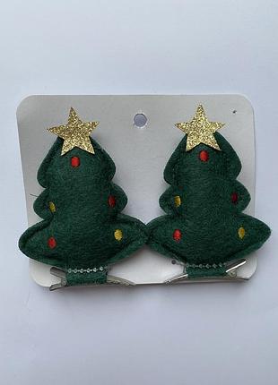 Скидка🎄набор заколок елочки