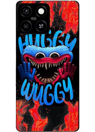 Чехол силиконовый бампер для zte blade a55 с рисунком хагги вагги huggy wuggy