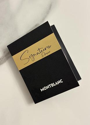 Пробник montblanc