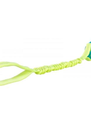 Игрушка trixie для собак bungee tugger для тренировок с мячем полиэстер d-7 см 48 см