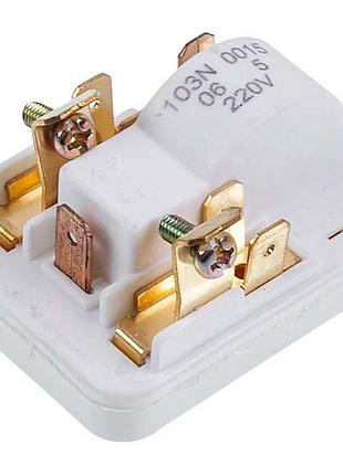 Реле для холодильника на компресор danfoss, деталь для ремонту системи запуску побутової техніки.