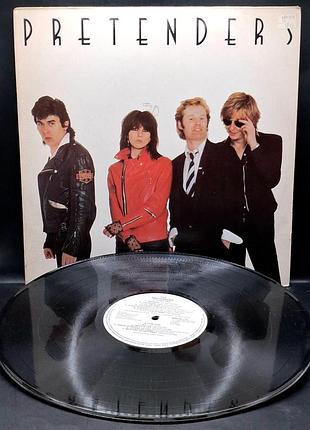 Платье pretenders - pretenders album, 1980 /платовка /винил /vinyl /vintage