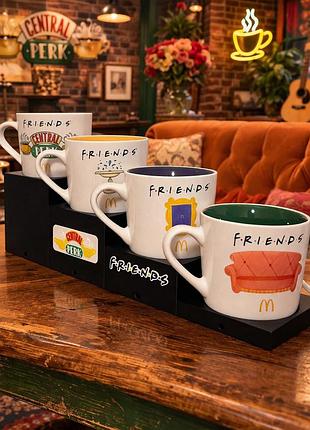 Підставка для чашок у стилі friends (central perk) друзі mcdonalds