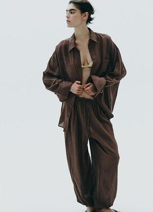 Костюм zara из хлопка xs, s, m