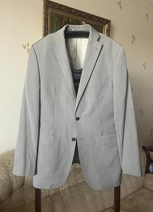 Чоловічий класичний піджак guy laroche, вовна+шовк