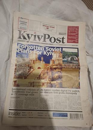 Газета  kyiv post 2011 рік