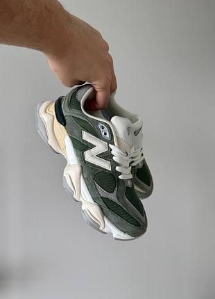 Кроссовки new balance 9060 nori green beige