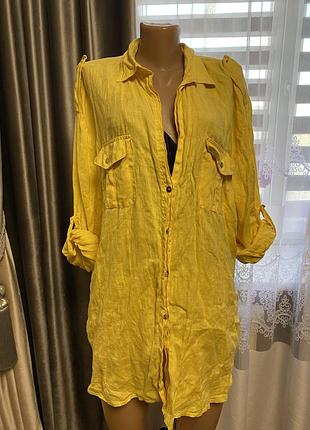 Туника красивая из льна
