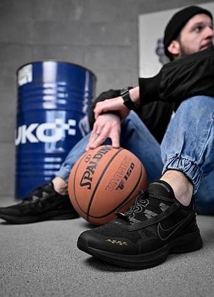 Нові чоловічі кросівки nike all condition gear чорні, сітка