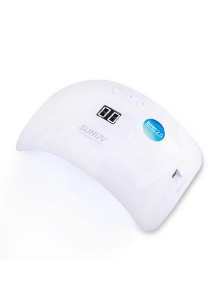 Uv/led лампа sunuv sun 8 48w для маникюра (or)