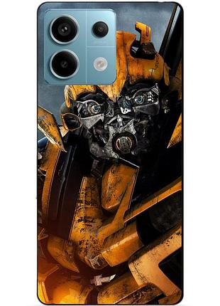 Чехол силиконовый бампер для xiaomi redmi note 13 pro 5g с рисунком бамблби bumblebee трансформеры