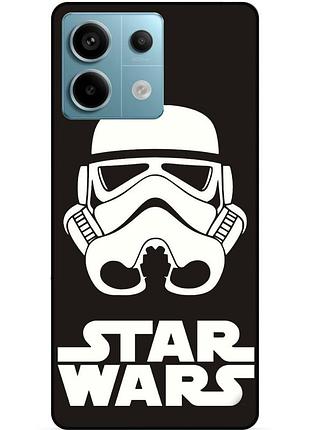 Чехол силиконовый бампер для xiaomi redmi note 13 pro 5g с рисунком звездные войны star wars звездные войны