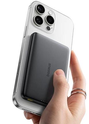 Портативный аккумулятор power bank baseus picogo am41 ultra-slim magnetic 10000 mah
