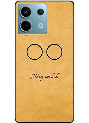 Чохол силіконовий бампер для xiaomi redmi note 13 pro 5g з малюнком гаррі поттер harry potter окуляри