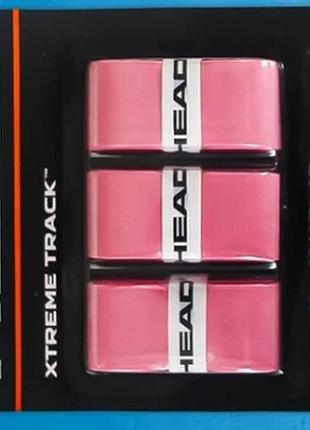 Head xtremesoft grip overwrap pink 3pcs